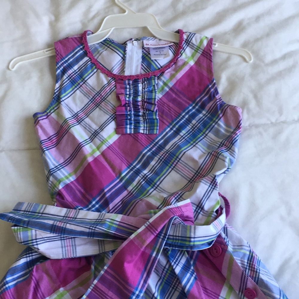 American Girl plaid dress